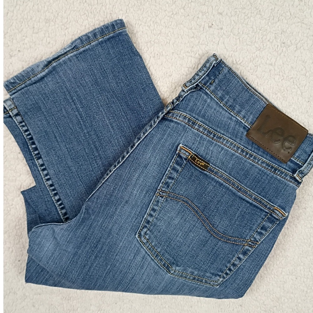 Lee Vintage Regular Fit Jeans Mens 30x28 Blue SGene Cone Denim Stretch